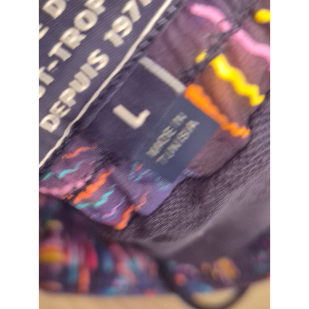 Vilebrequin St Tropez Mens Firework Starfish Print Swim Trunks Navy Blue Large - Picture 7 of 13